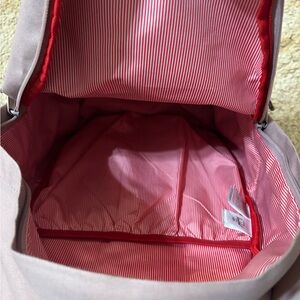 Stylish Pink and Gray Backpack